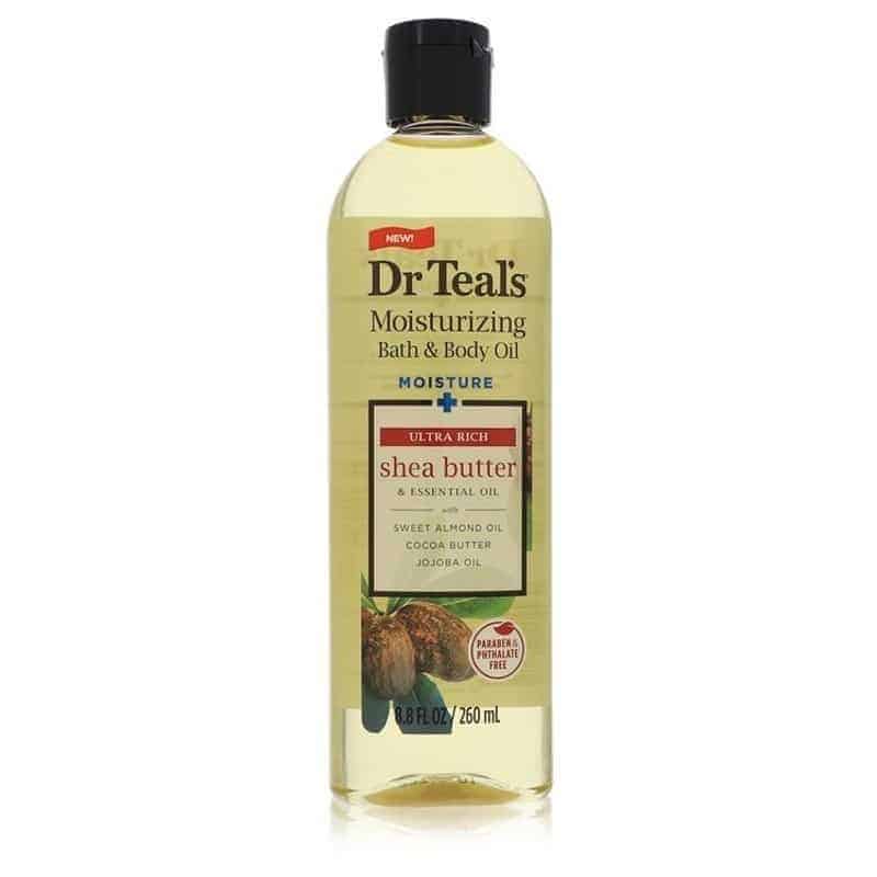 Dr Teal's Moisturizing Bath & Body Oil Ultra Rich Shea Butter with Essential Oils, Jojoba Oil, Sweet Almond Oil and Cocoa Butter By Dr Teal's