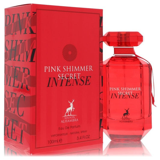 Maison Alhambra Pink Shimmer Secret Intense Eau De Parfum Spray By Maison Alhambra