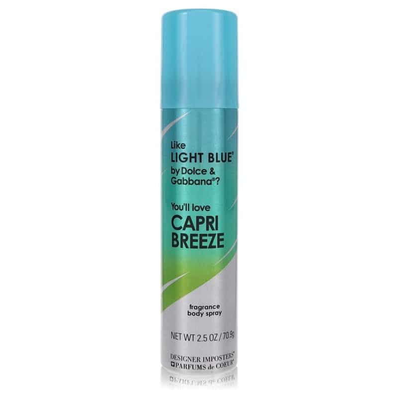 Designer Imposters Capri Breeze Body Spray By Parfums De Coeur - Le Ravishe Beauty Mart