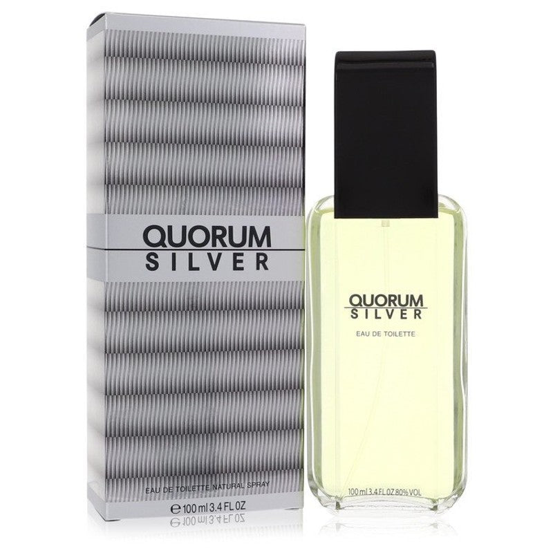 Quorum Silver Eau De Toilette Spray By Puig - Le Ravishe Beauty Mart