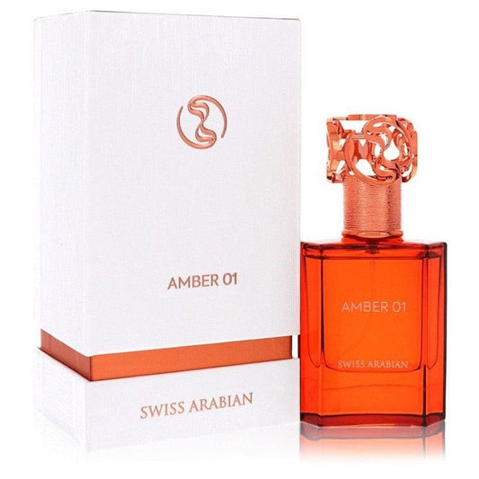 Swiss Arabian Amber 01 Eau De Parfum Spray (Unisex) By Swiss Arabian - Le Ravishe Beauty Mart