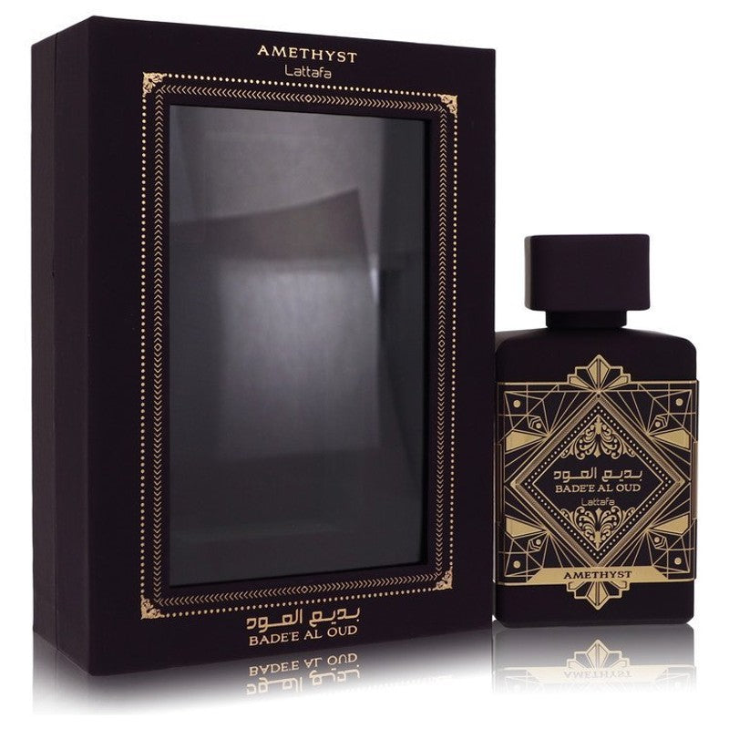 Amethyst Badee Al Oud Eau De Parfum Spray (Unisex) By Lattafa - Le Ravishe Beauty Mart