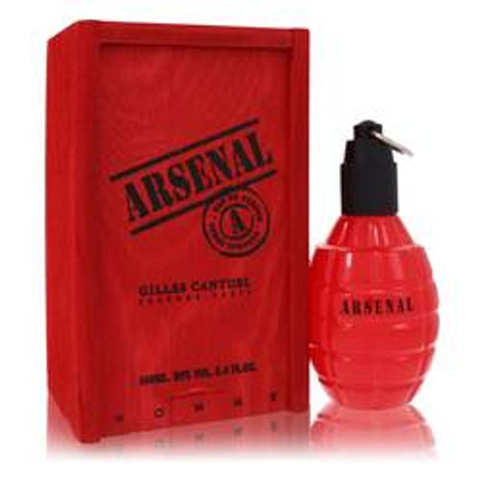 Arsenal Red Eau De Parfum Spray (New) By Gilles Cantuel - Le Ravishe Beauty Mart