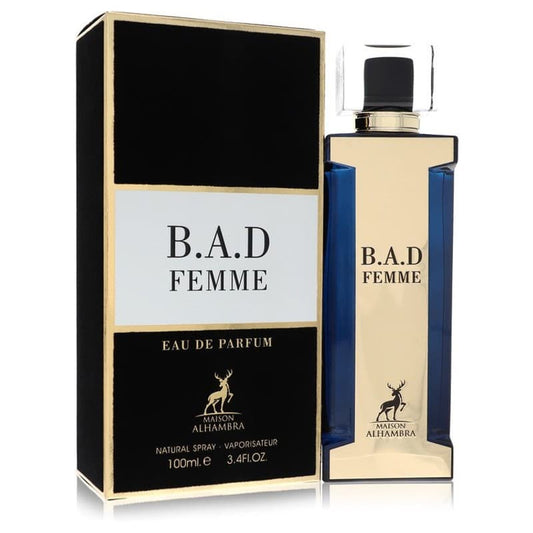 B.a.d Femme Eau De Parfum Spray By Maison Alhambra - Le Ravishe Beauty Mart