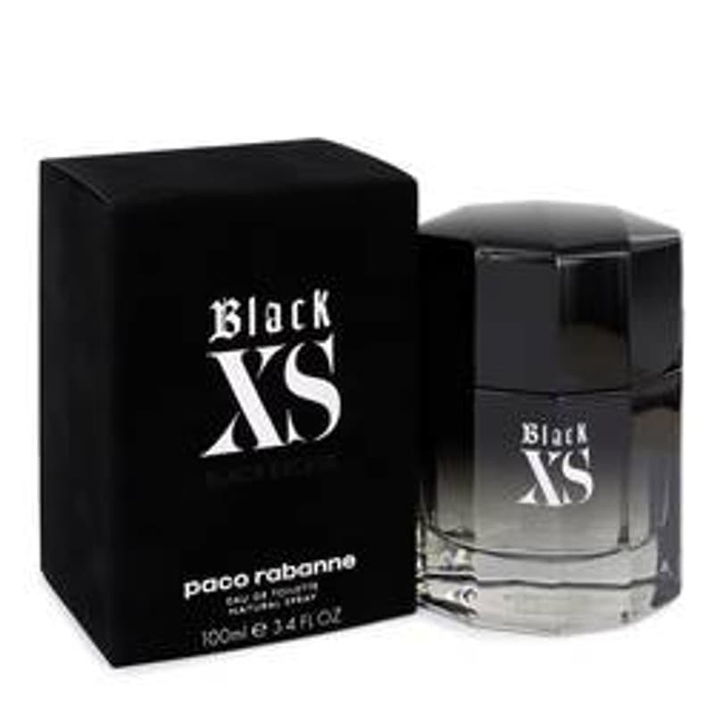 Black Xs Eau De Toilette Spray (2018 New Packaging) By Paco Rabanne - Le Ravishe Beauty Mart