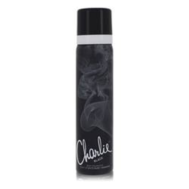 Charlie Black Body Fragrance Spray By Revlon - Le Ravishe Beauty Mart