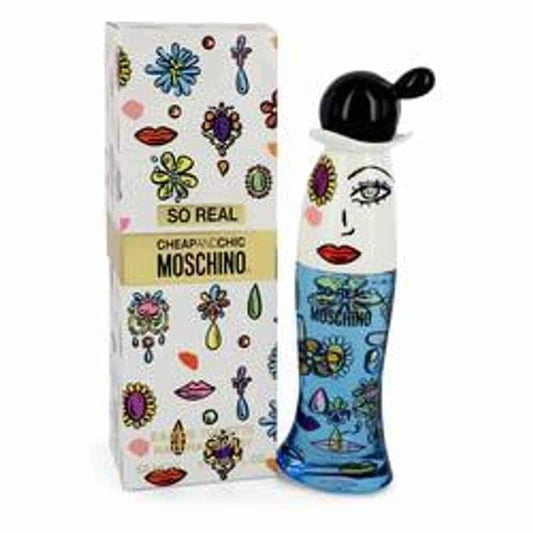 Cheap & Chic So Real Eau De Toilette Spray By Moschino - Le Ravishe Beauty Mart
