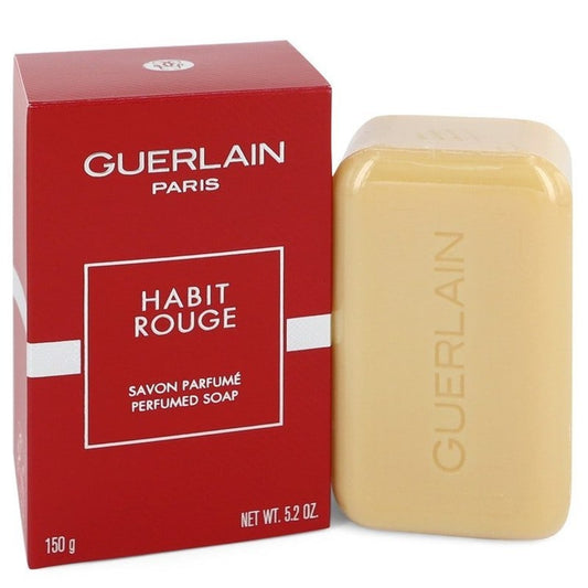 Habit Rouge Perfumed Soap By Guerlain - Le Ravishe Beauty Mart