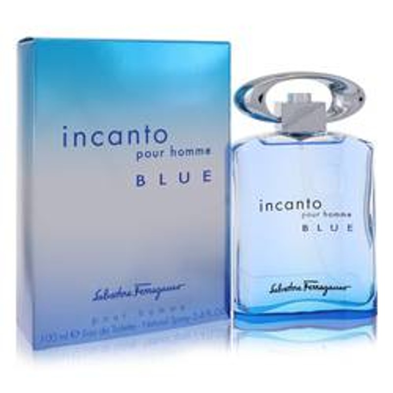 Incanto Blue Eau De Toilette Spray By Salvatore Ferragamo - Le Ravishe Beauty Mart