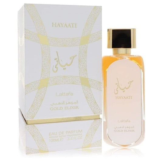 Lattafa Hayaati Gold Elixir Eau De Parfum Spray (Unisex) By Lattafa - Le Ravishe Beauty Mart