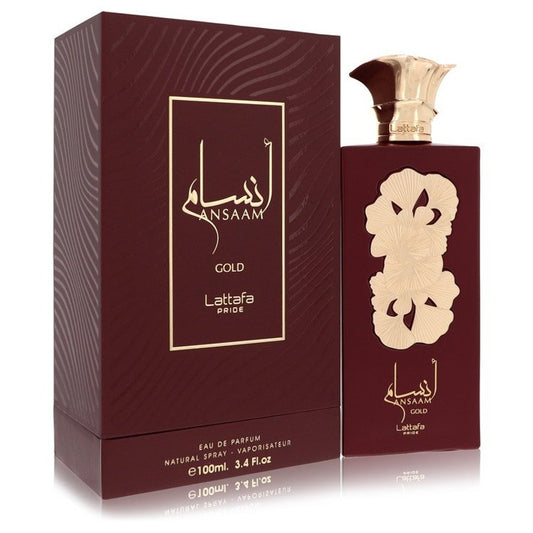 Lattafa Pride Ansaam Gold Eau De Parfum Spray (Unisex) By Lattafa - Le Ravishe Beauty Mart