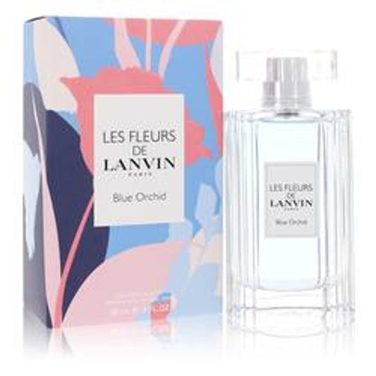 Les Fleurs De Lanvin Blue Orchid Eau De Toilette Spray By Lanvin - Le Ravishe Beauty Mart