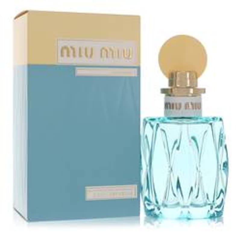 Miu Miu L'eau Bleue Eau De Parfum Spray By Miu Miu - Le Ravishe Beauty Mart