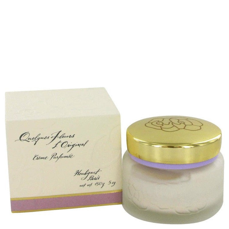 Quelques Fleurs Body Cream Jar By Houbigant - Le Ravishe Beauty Mart