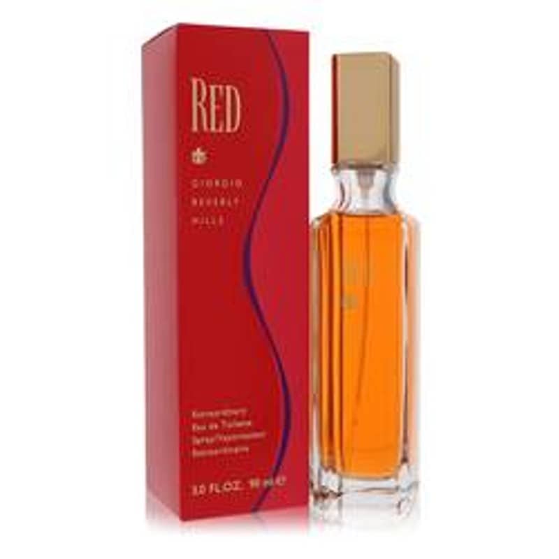 Red Eau De Toilette Spray By Giorgio Beverly Hills - Le Ravishe Beauty Mart