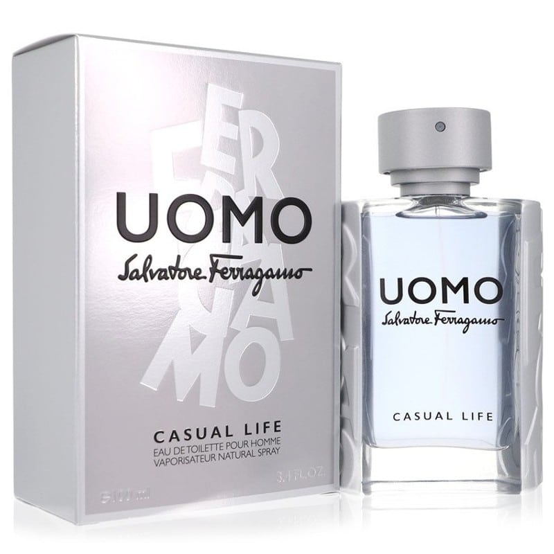 Salvatore Ferragamo Uomo Casual Life Eau De Toilette Spray By Salvatore Ferragamo - Le Ravishe Beauty Mart