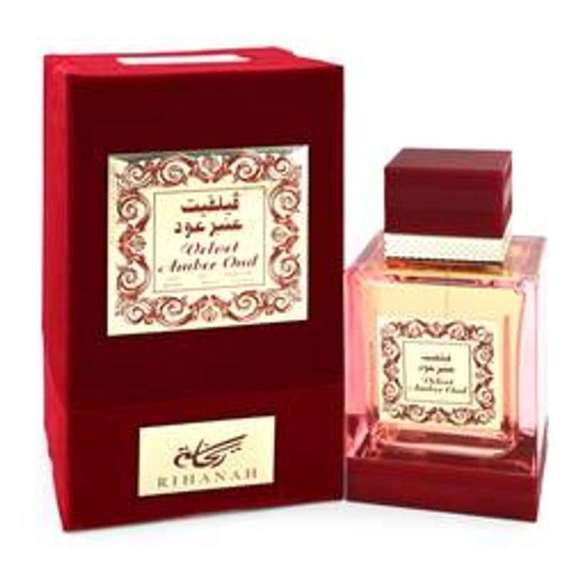 Velvet Amber Oud Eau De Parfum Spray By Rihanah - Le Ravishe Beauty Mart