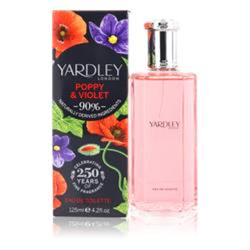 Yardley Poppy & Violet Eau De Toilette Spray By Yardley London - Le Ravishe Beauty Mart